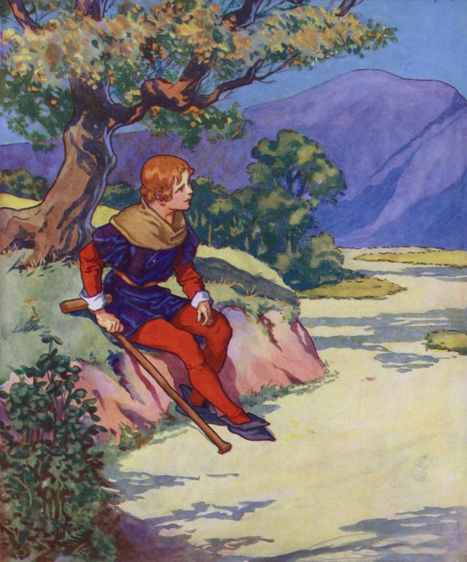 Illustration für Der Rattenfänger von Hameln von Thomas Heath Robinson