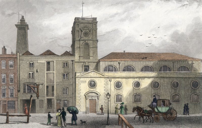 St Olave, Tooley Street, London von Thomas Hosmer Shepherd
