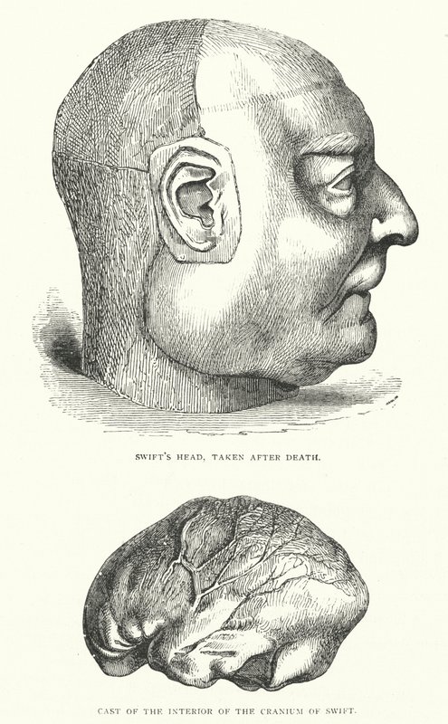 Illustration für das Leben von Jonathan Swift von Thomas Morten