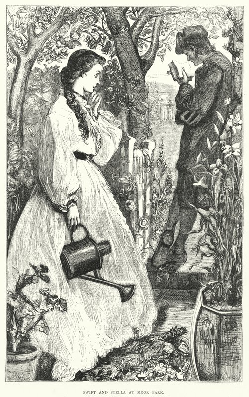 Illustration für das Leben von Jonathan Swift von Thomas Morten