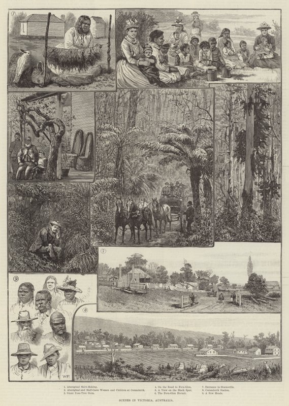 Szenen in Victoria, Australien von Walter Paget
