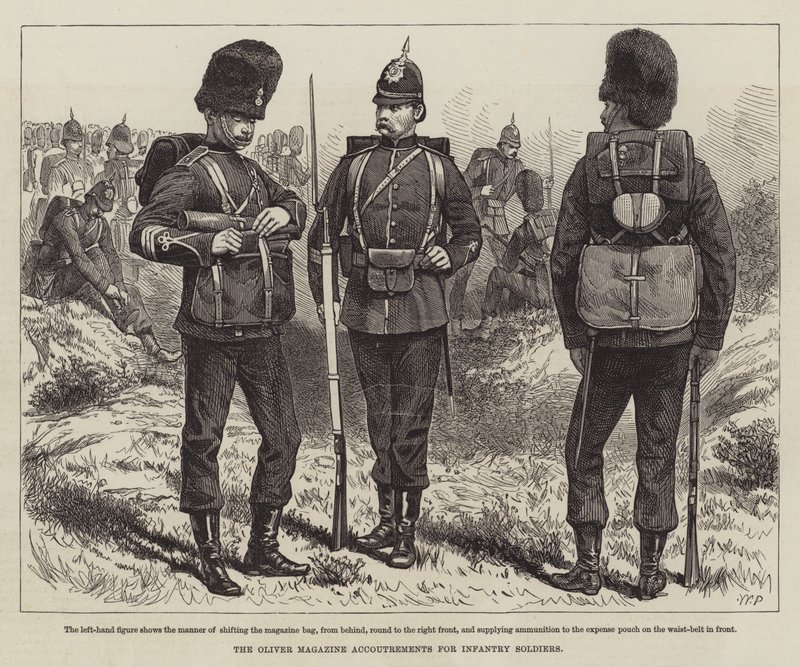 Das Oliver Magazin Zubehör für Infanteriesoldaten von Walter Paget