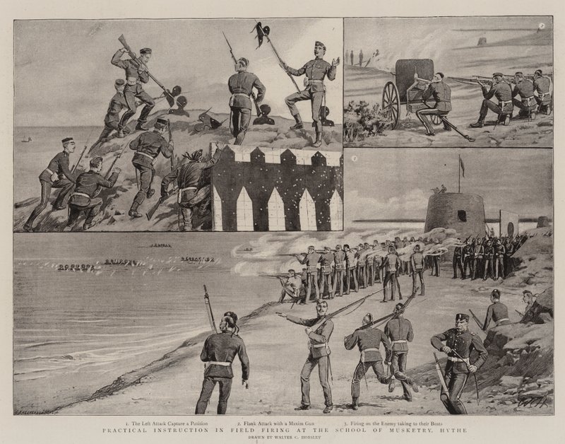Praktische Anleitung zum Feldschießen an der Schießschule in Hythe von Walter Charles Horsley