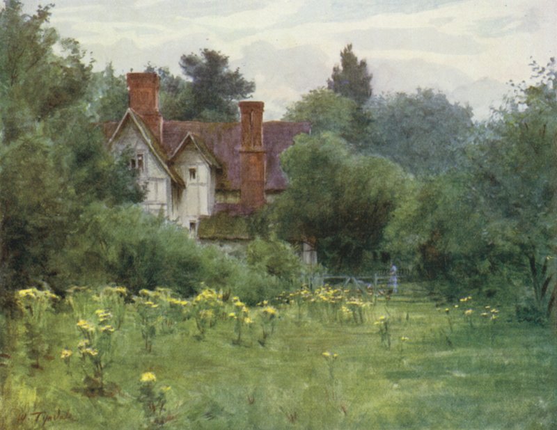 Der New Forest: Das Mühlenhaus, Brokenhurst von Walter Frederick Roofe Tyndale
