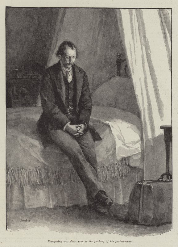 Die Verfolgung des Geliebten, von Thomas Hardy von Walter Paget