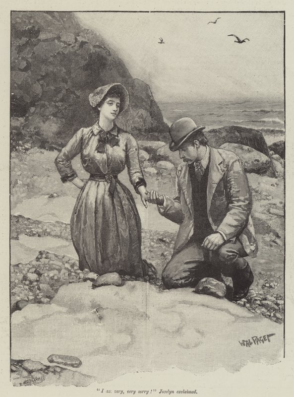 Die Verfolgung des Geliebten, von Thomas Hardy von Walter Paget