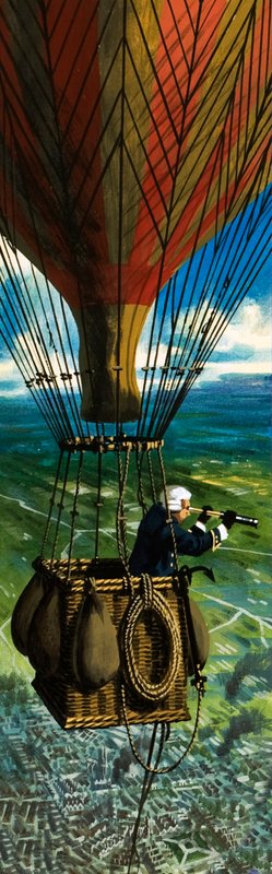 Die erste militärische Mission aus der Luft von Wilf (20th century) Hardy