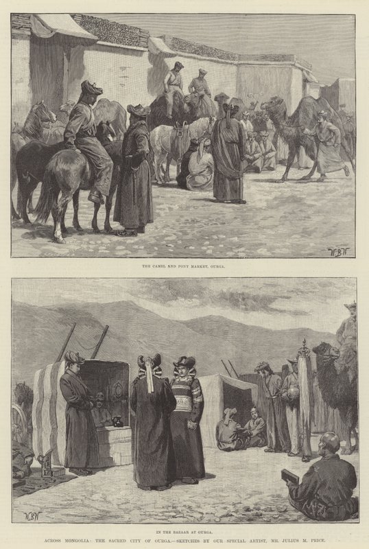 Durch die Mongolei, die heilige Stadt Ourga von William Barnes Wollen
