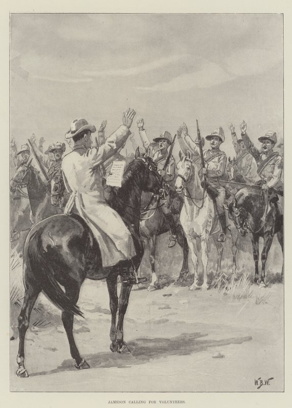 Jameson ruft nach Freiwilligen von William Barnes Wollen