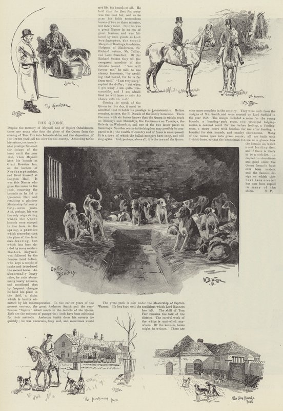 Der Quorn von William Barnes Wollen