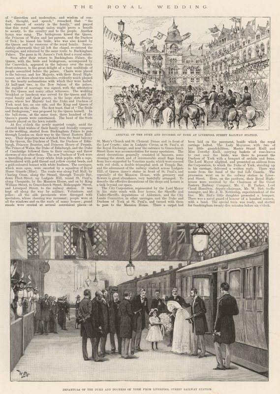 Die königliche Hochzeit von William Barnes Wollen