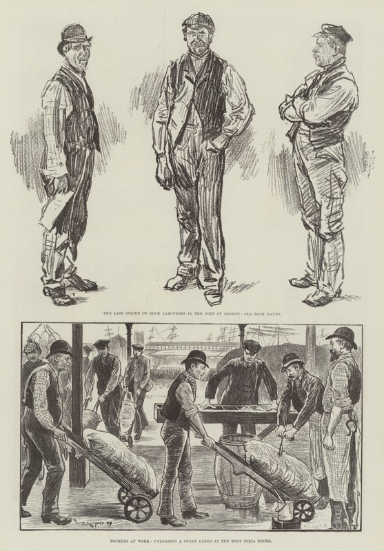 Londoner Dockstreik von 1889 von William Douglas Almond