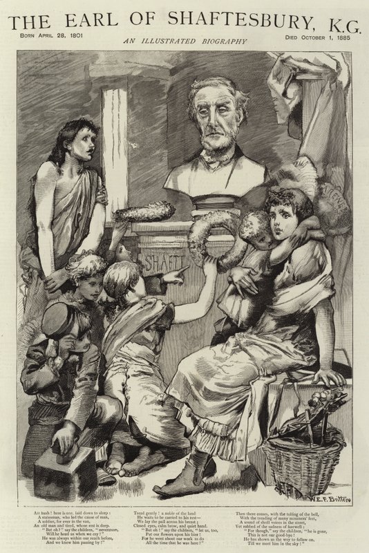 Der Earl of Shaftesbury, KG von William Edward Frank Britten