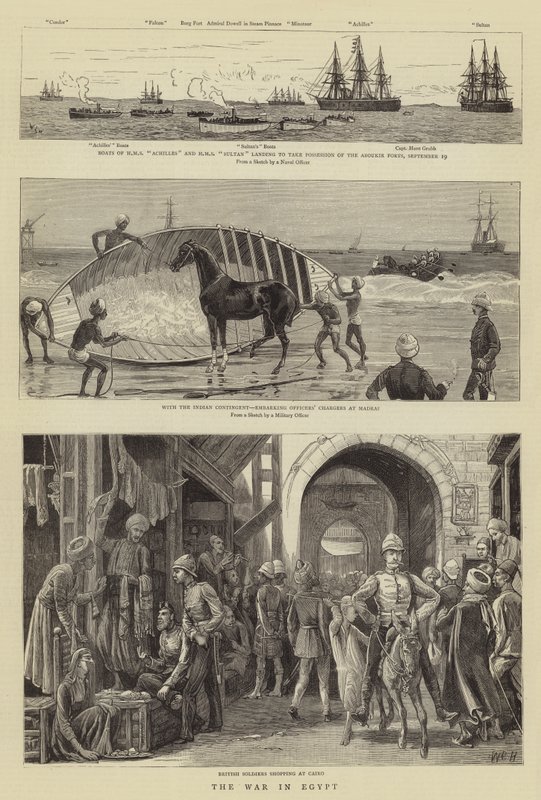 Der Krieg in Ägypten von William Lionel Wyllie