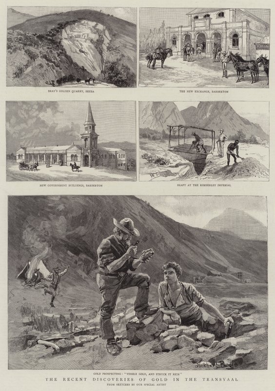 Die jüngsten Goldfunde im Transvaal von William Lockhart Bogle