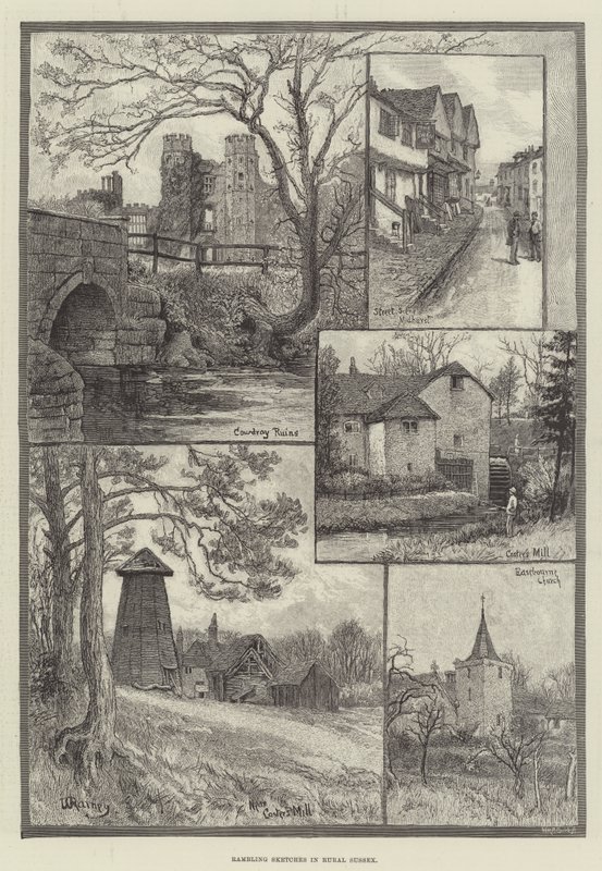 Streifzüge in ländlichem Sussex von William Rainey
