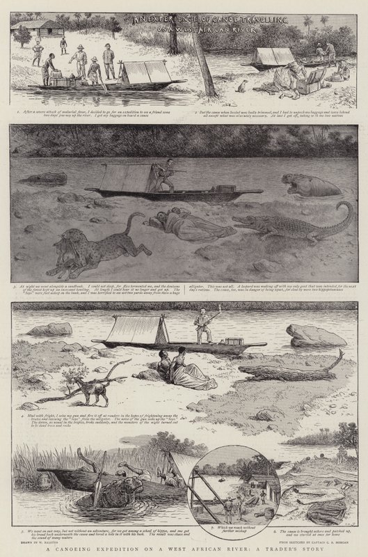 Eine Kanuexpedition auf einem westafrikanischen Fluss, eine Geschichte eines Händlers von William Ralston