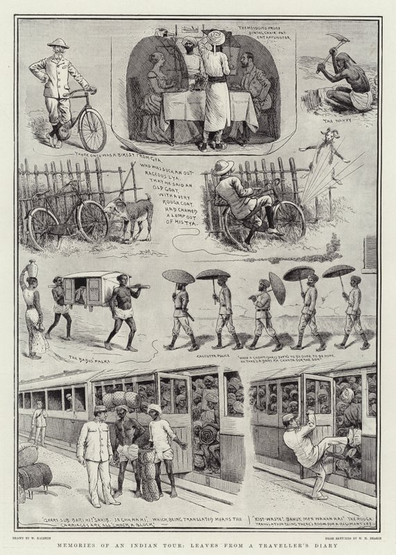 Erinnerungen an eine Indienreise, Blätter aus dem Tagebuch eines Reisenden von William Ralston