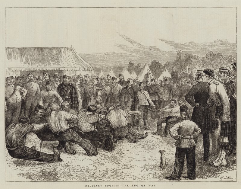 Militärsportarten, Tauziehen von William Ralston
