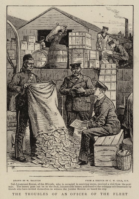 Die Schwierigkeiten eines Flottenoffiziers von William Ralston