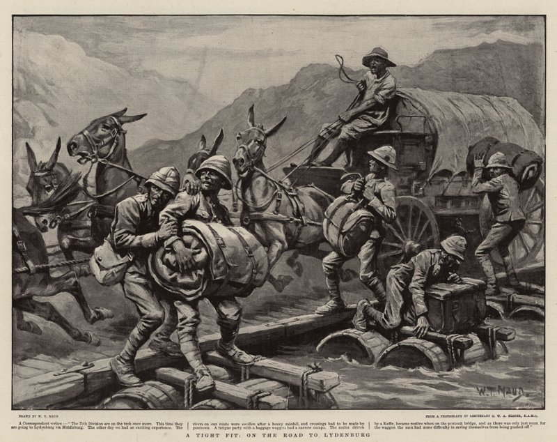 Ein enger Sitz, auf dem Weg nach Lydenburg von William T. Maud