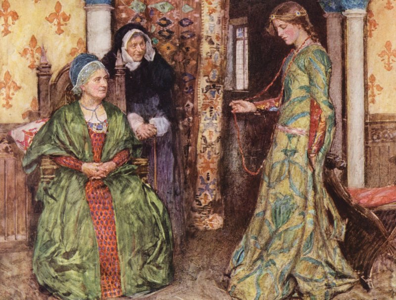 Shakespeares Romeo und Julia: Akt I, Szene III von William (after) Hatherell