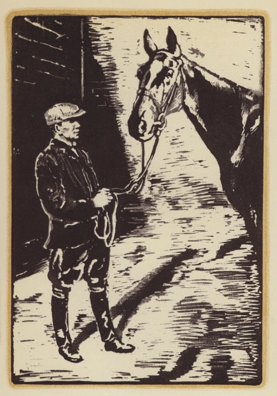 Illustration für Memoirs of a Fox-Hunting Man von Siegfried Sassoon von William (after) Nicholson