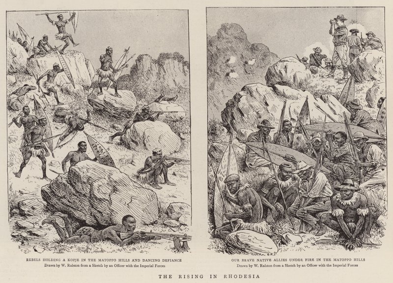 Der Aufstand in Rhodesien von William (after) Ralston