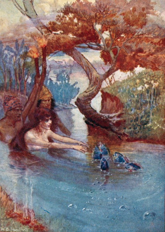 Illustration für Vathek, Eine Arabische Erzählung, von William Beckford von William Bradshaw Handforth