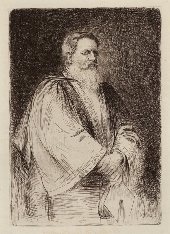 Sir Stafford Henry Northcote, Lord Rector von William Brassey (after) Hole