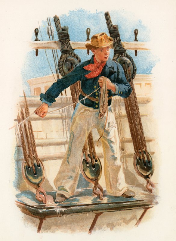 Lot werfen, 18. Jahrhundert von William Christian Symons