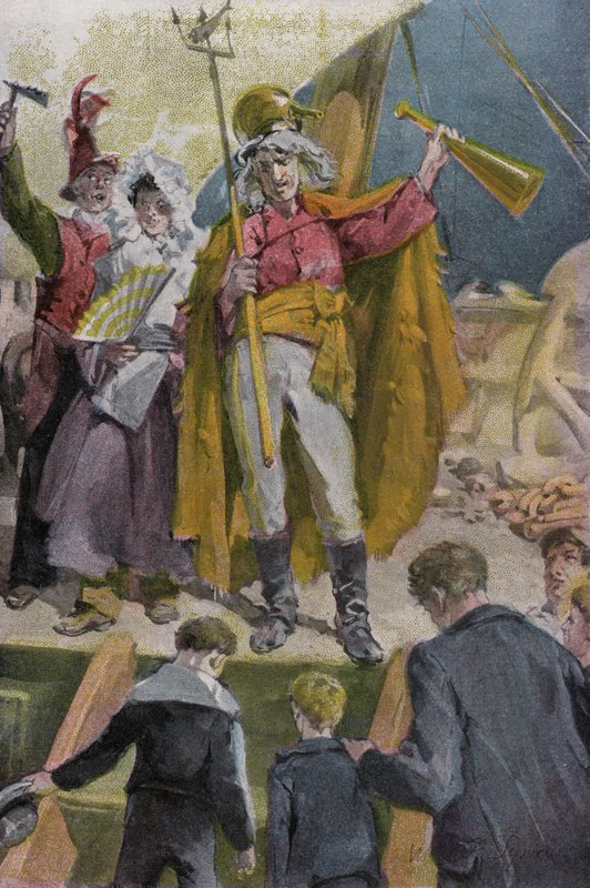 Illustration für Peter der Walfänger von William Christian Symons