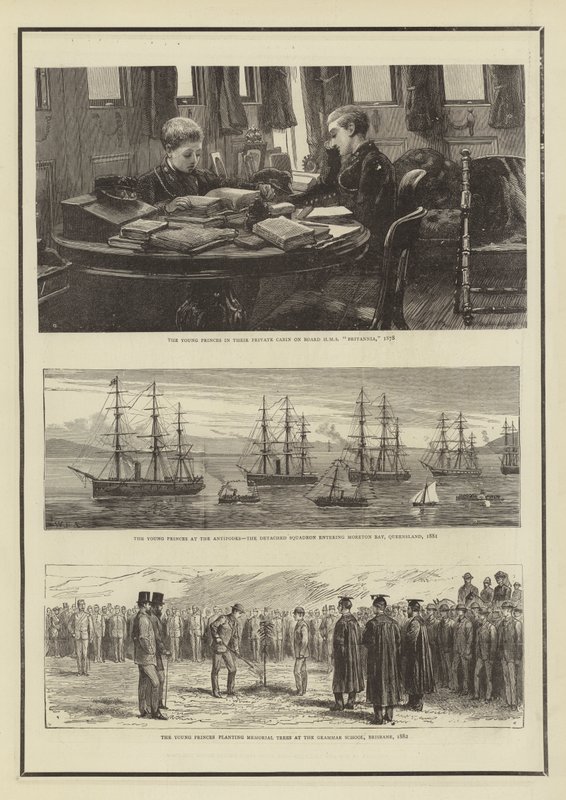 Seine Königliche Hoheit der verstorbene Herzog von Clarence und Avondale von William Edward Atkins