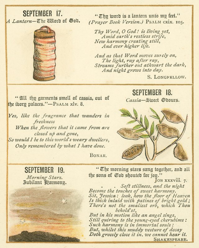 Seite aus dem Bibel-Emblem-Jubiläumsbuch von William Foster