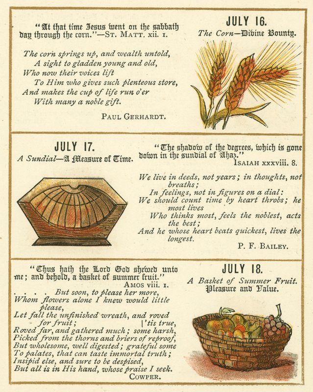 Seite aus dem Bibel-Emblem-Jubiläumsbuch von William Foster
