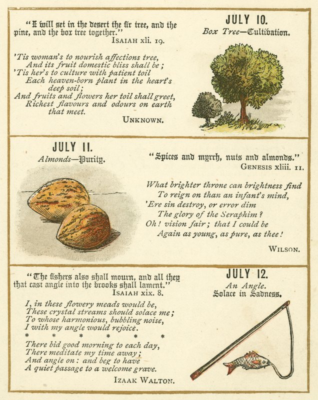 Seite aus dem Bibel-Emblem-Jubiläumsbuch von William Foster