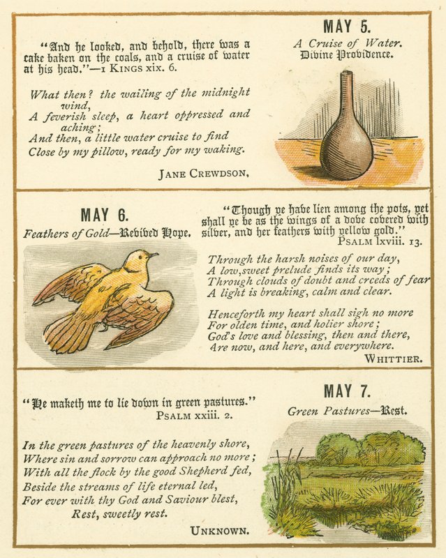 Seite aus dem Bibel-Emblem-Jubiläumsbuch von William Foster