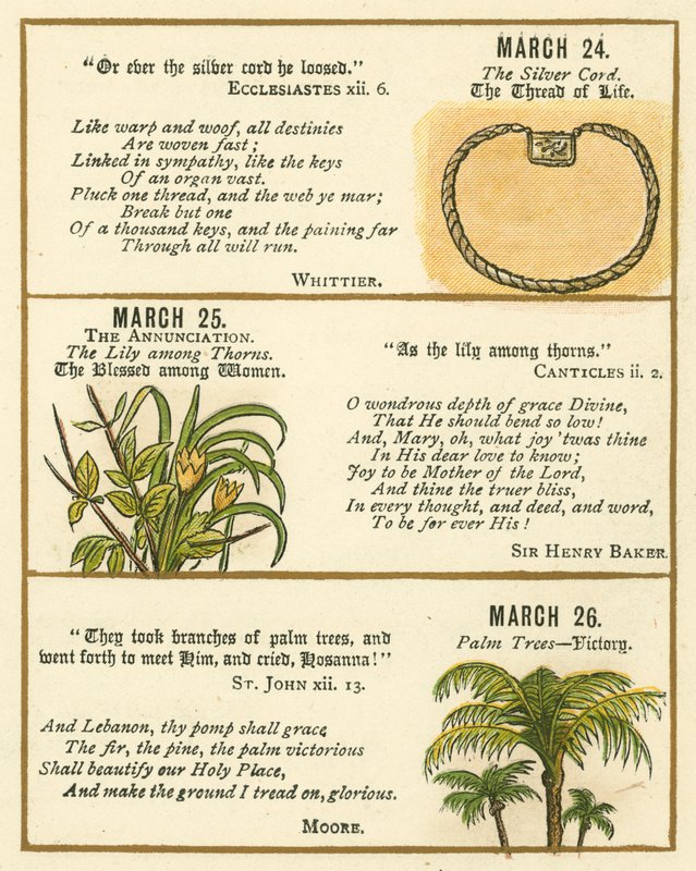 Seite aus dem Bibel-Emblem-Jubiläumsbuch von William Foster