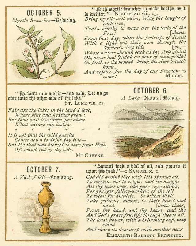Seite aus dem Bibel-Emblem-Jubiläumsbuch von William Foster
