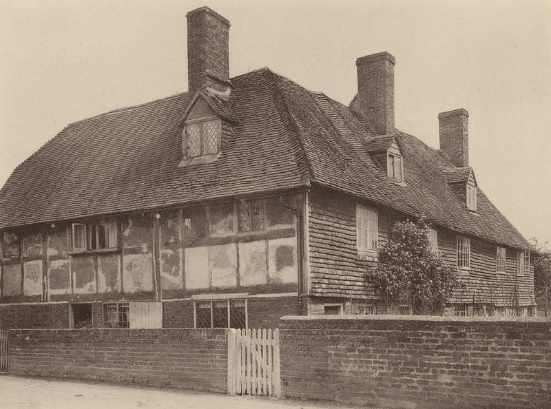 In der Northbridge Street, in der Nähe von Robertsbridge, Sussex von William Galsworthy Davie