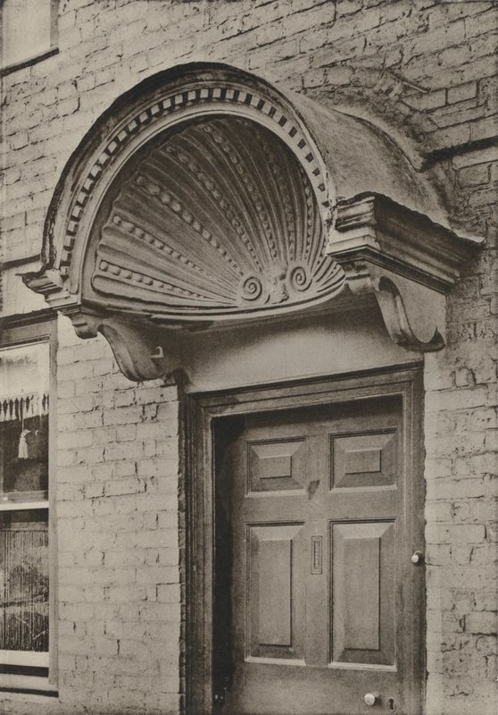 Tür, Ledbury, Herefordshire (s/w Foto) von William Galsworthy Davie