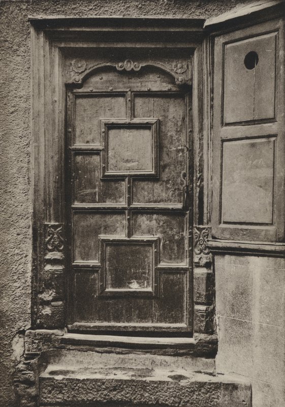 Türöffnung, Looe Street, Plymouth von William Galsworthy Davie