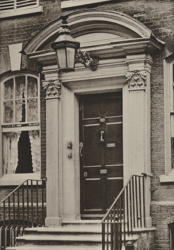 Türöffnung, Southgate Street, Winchester von William Galsworthy Davie