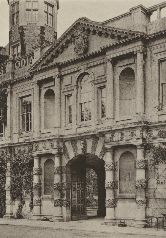 Tür, Das Tor, Castle Ashby, Northants von William Galsworthy Davie
