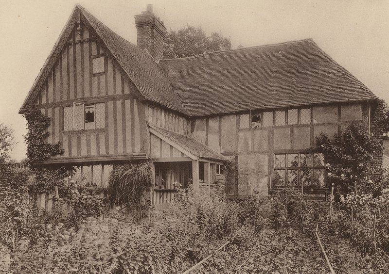 Horseshoe House, Beckley, Sussex von William Galsworthy Davie
