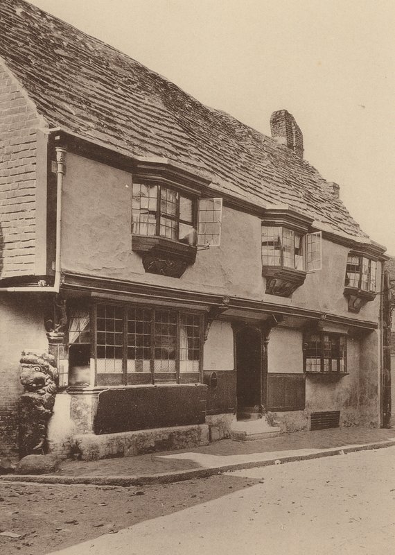 Star Inn, Alfriston, Sussex von William Galsworthy Davie