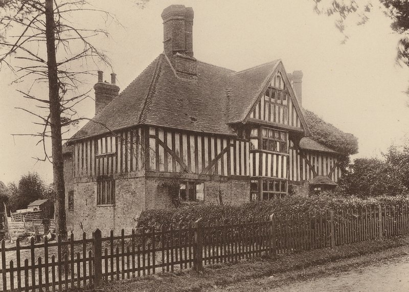 Yew-Tree Farm, nahe Beckley und Northiam, Sussex von William Galsworthy Davie