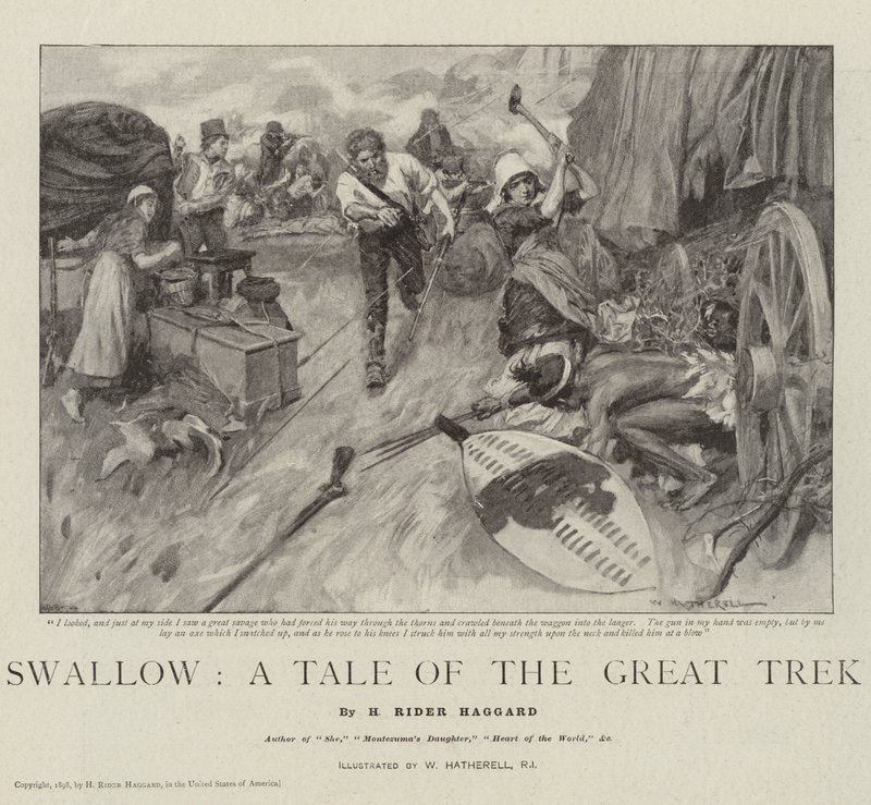 Schwalbe, Eine Geschichte des Großen Trecks von William Hatherell