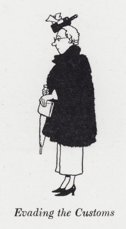 Umgehung des Zolls von William Heath Robinson