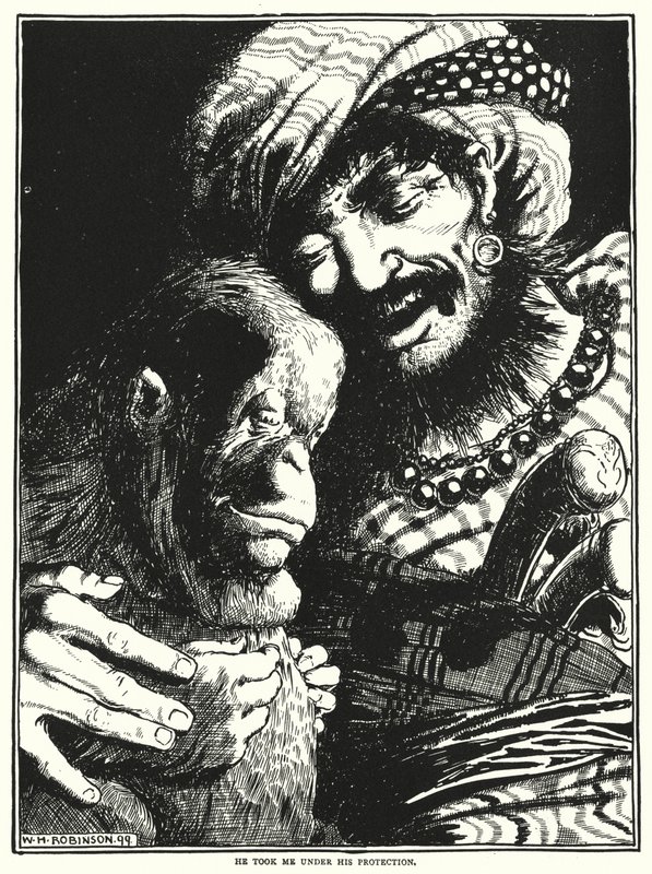 Er nahm mich unter seinen Schutz von William Heath Robinson